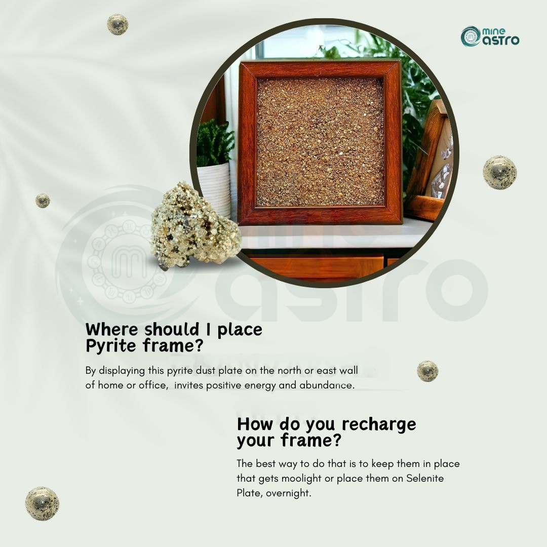 Pyrite Dust Frame