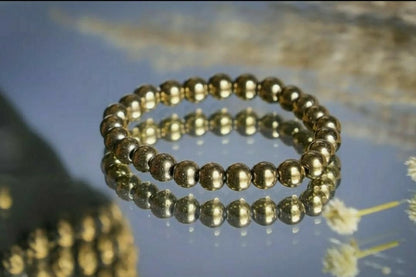 Pyrite Stone Healing Bracelet