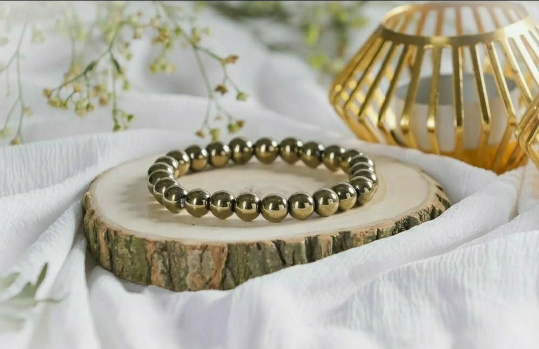 Pyrite Stone Healing Bracelet